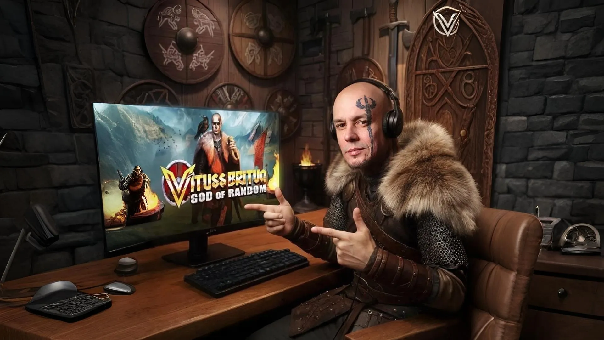 Заходи в испытать удачу в Vituss Britva: God of Random