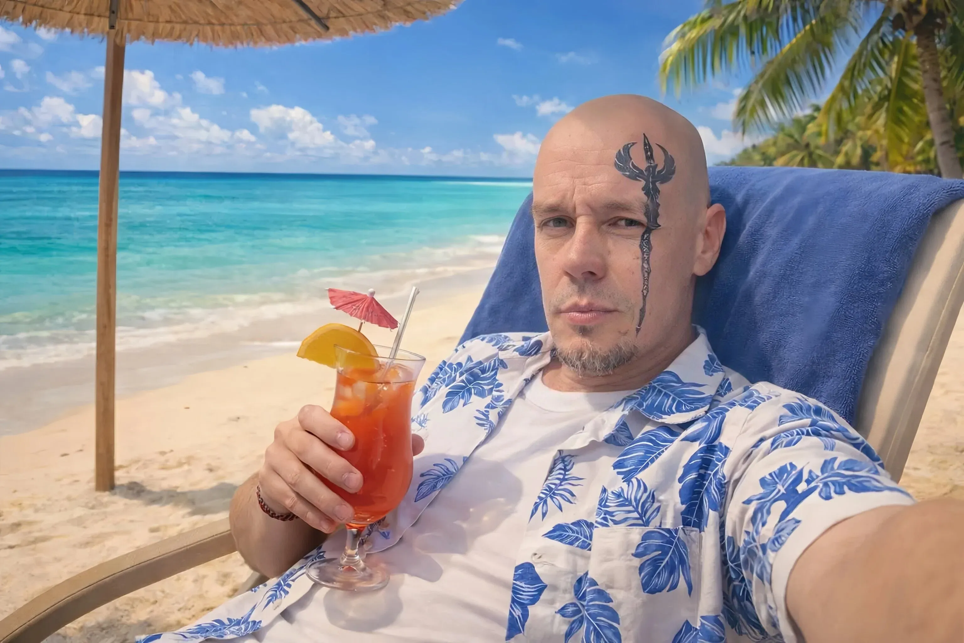 Витус на отдыхе, раскайфовывается